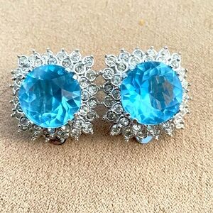 Clip vintage earrings